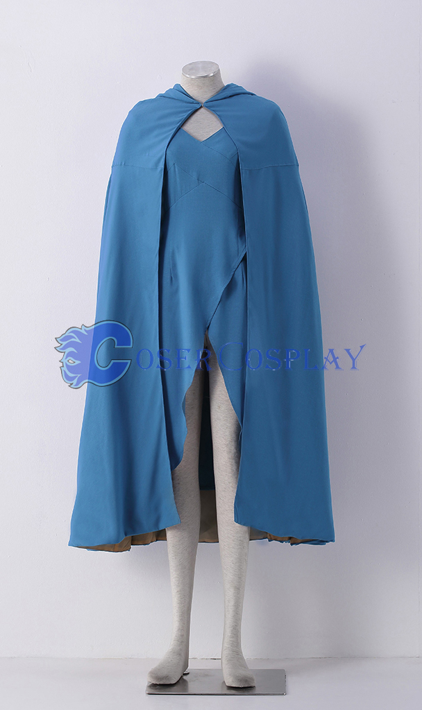 Game of Thrones Daenerys Targaryen Blue Cosplay Costume